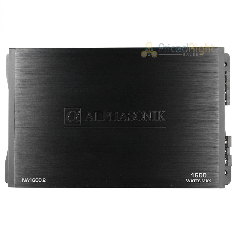 Alphasonik 2 Channel Amplifier 1600 Watts Max Neuron Series A/B Class NA1600.2