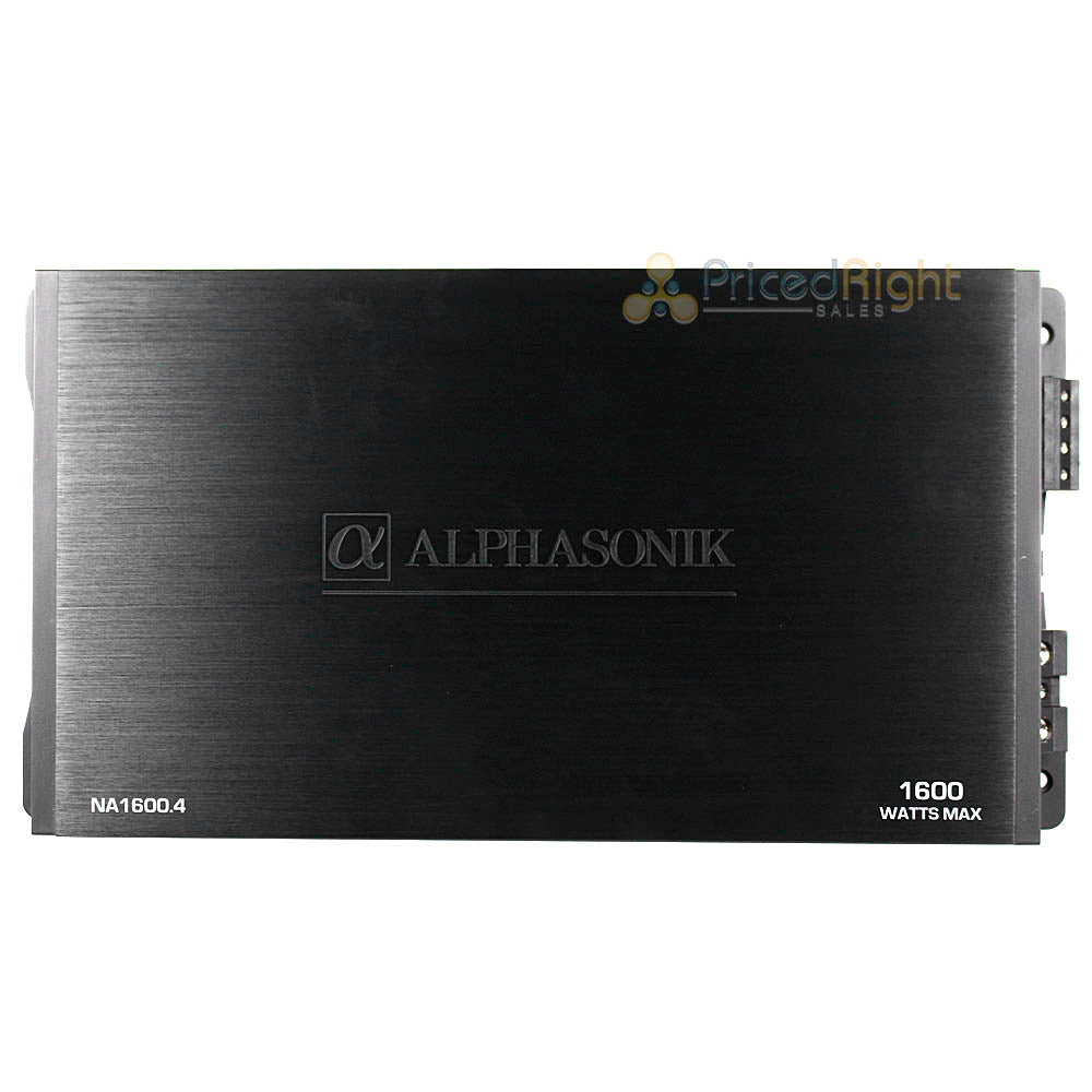 Alphasonik 4 Channel Amplifier 1600 Watts Amp Neuron Series A/B Class NA1600.4