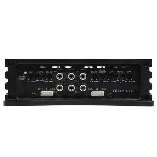 Alphasonik 4 Channel Amplifier 2000 Watts Neuron Series Class A/B Amp NA2000.4