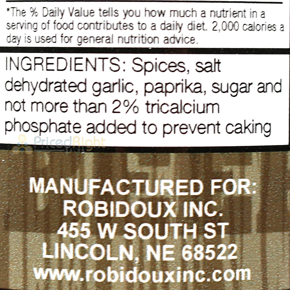 Nic's Premium Steakhouse Seasoning Steak Prime Rib Rub 7.8oz Bottle Savory Herbs