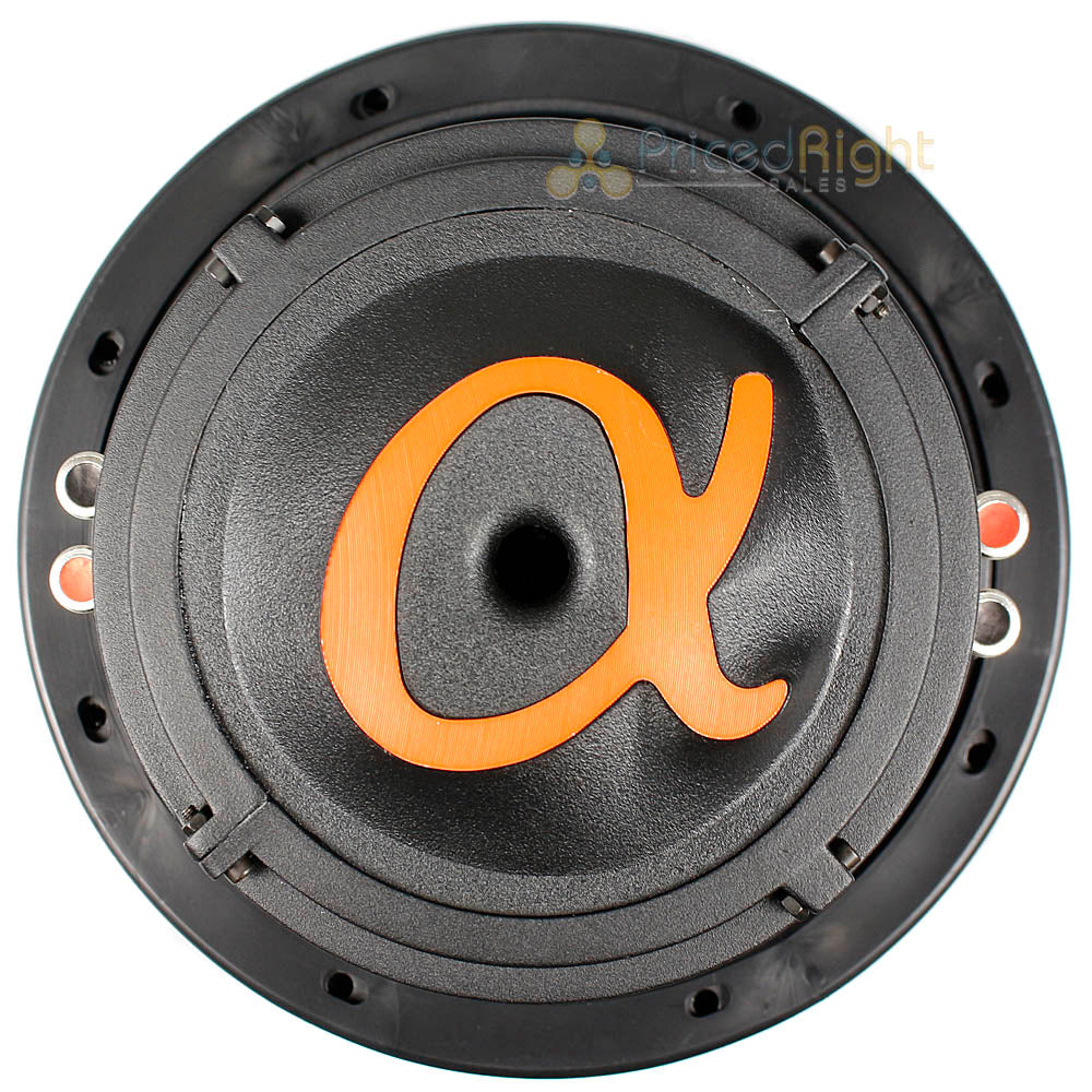 Alphasonik 8" Subwoofer 750 Watts Max Dual 4 Ohm Neuron Series NSW408 Single