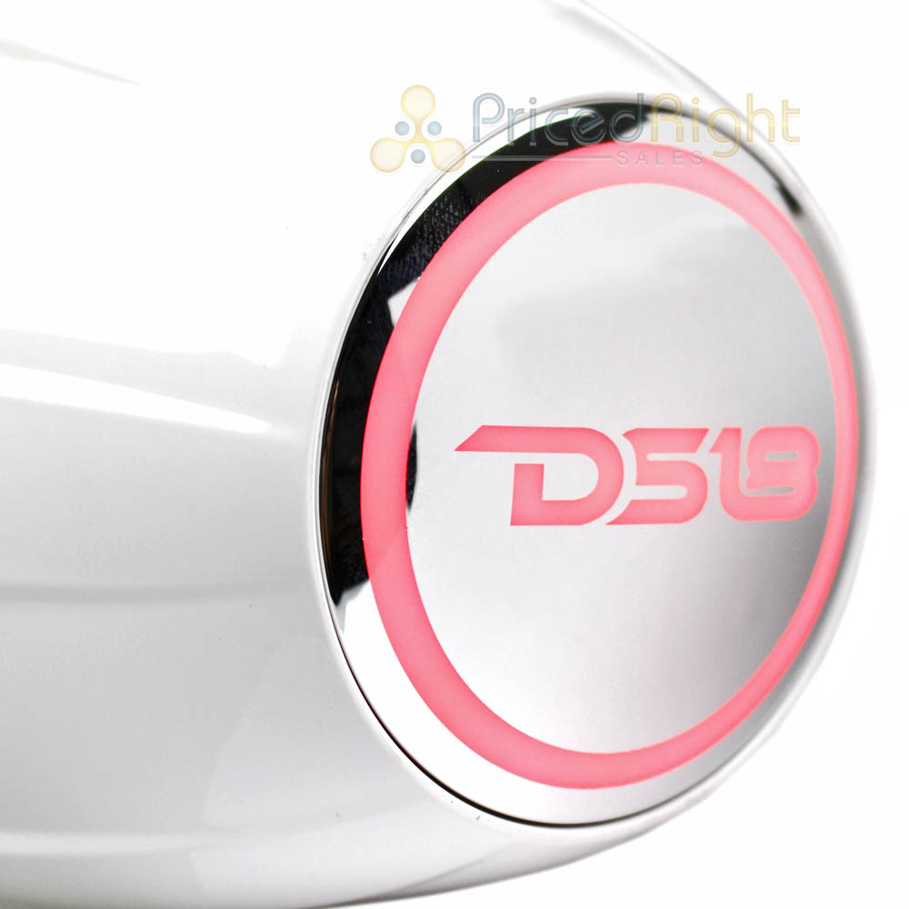 DS18 6.5" Marine Tower Speakers White Hydro Series RGB 370 Watts Max NXL-X6TP/WH