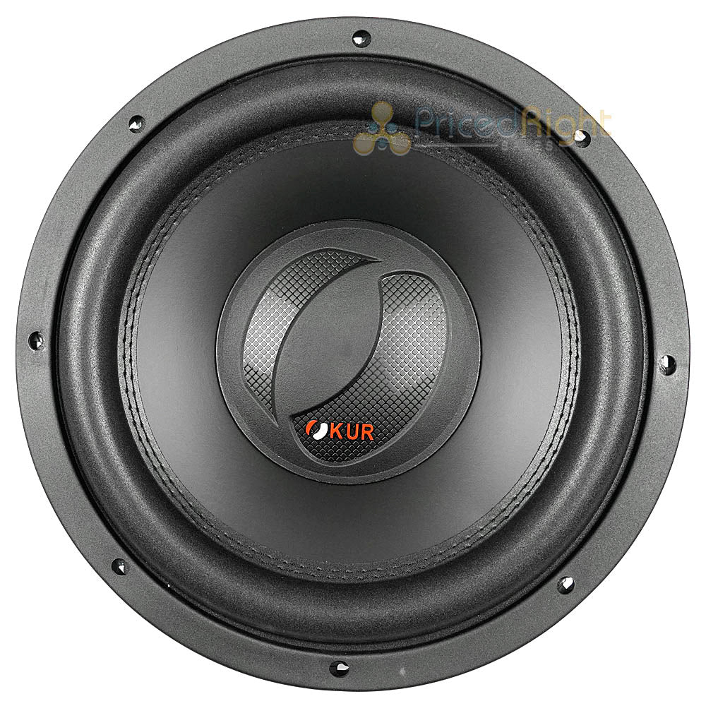 OKUR 12" Subwoofer 1500 Watts Max Dual 4 Ohm DVC Double Stitched OW12 Single