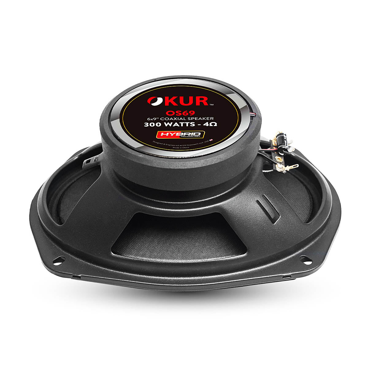 OKUR 6 x 9" 2-Way Coaxial Speakers 500 Watts Max Power 1" KSV 4 Ohm OS69 Pair