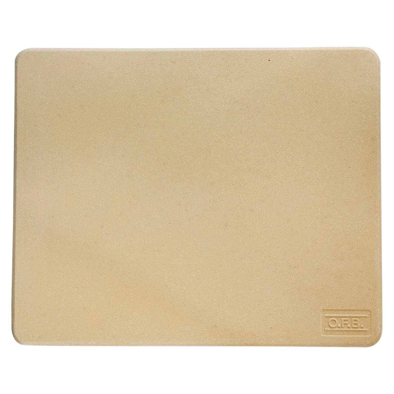 Otto Wilde Grillers Pizza Stone 12.8" x 10.4" Inch Cordierite Pizzastein 104100