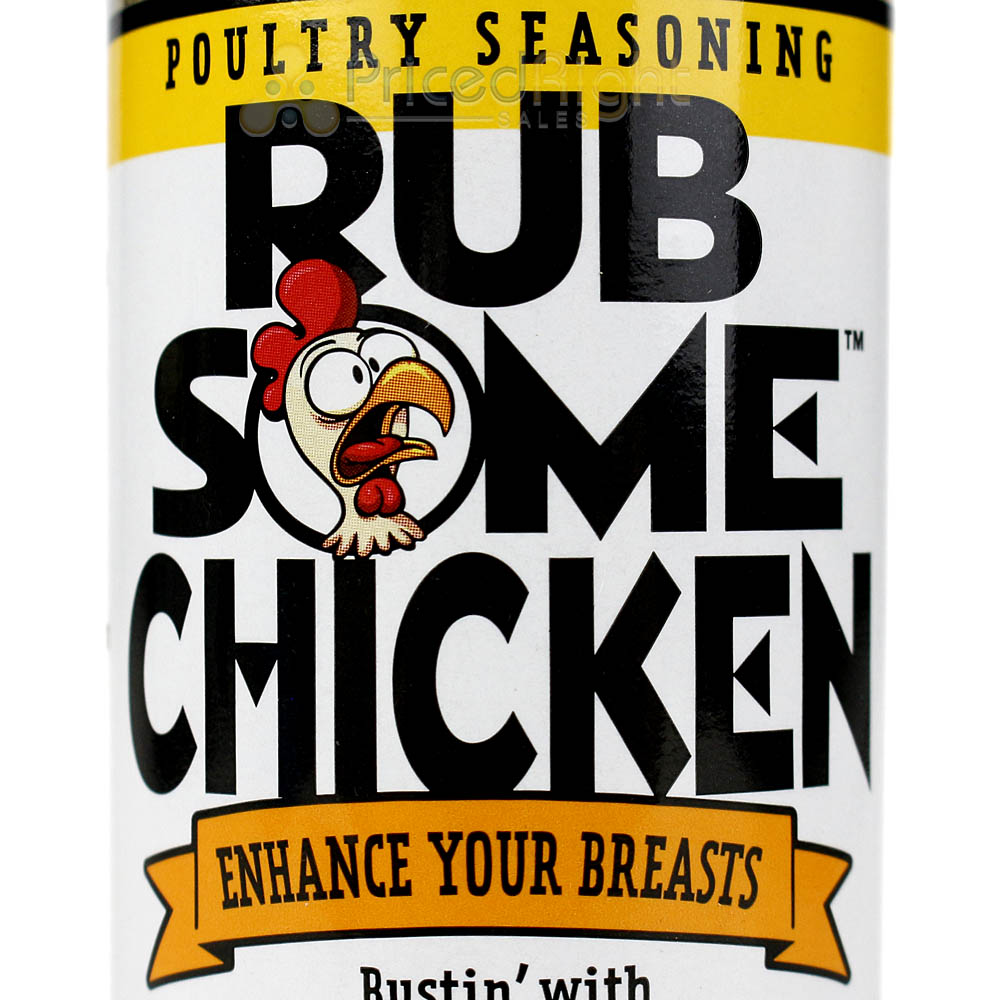 Rub Some Chicken Poultry Seasoning 6.0 Oz Savory Herbs & Garlic Gluten Free