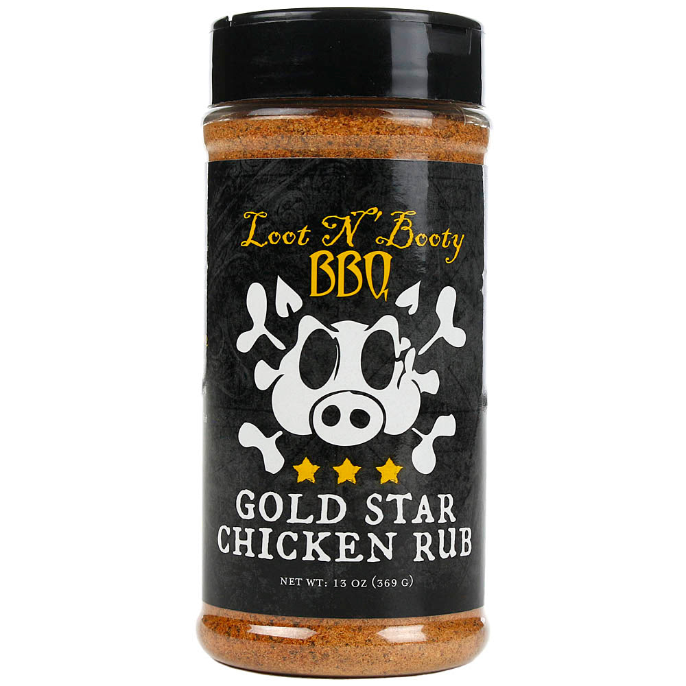 Loot N Booty Bbq Gold Star Chicken & What's Your Beef Dry Rub Competition Rated