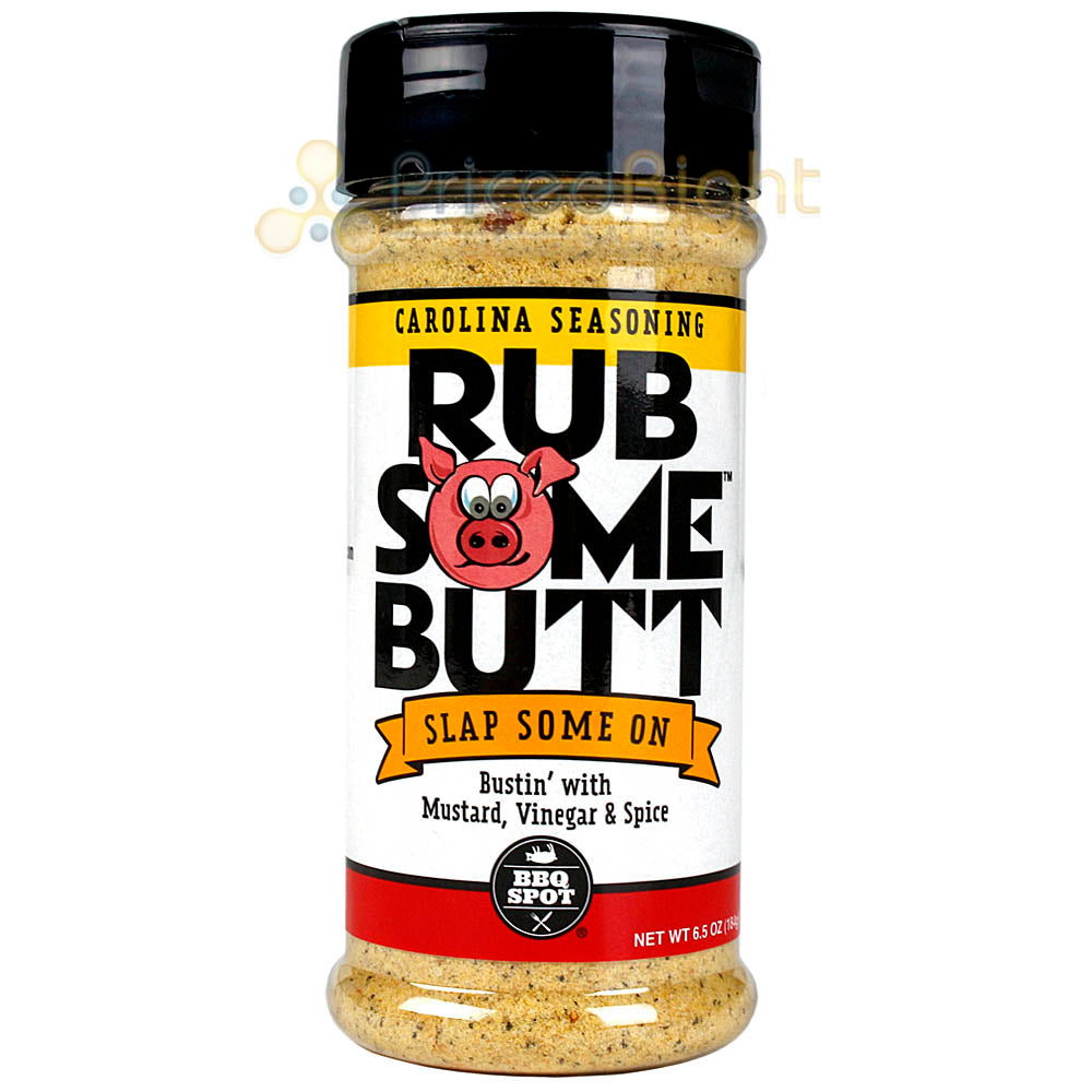 Smokin Booty Rubs 3 Pk KC Style Memphis Style & Carolina Style Dry Rub Gift Box