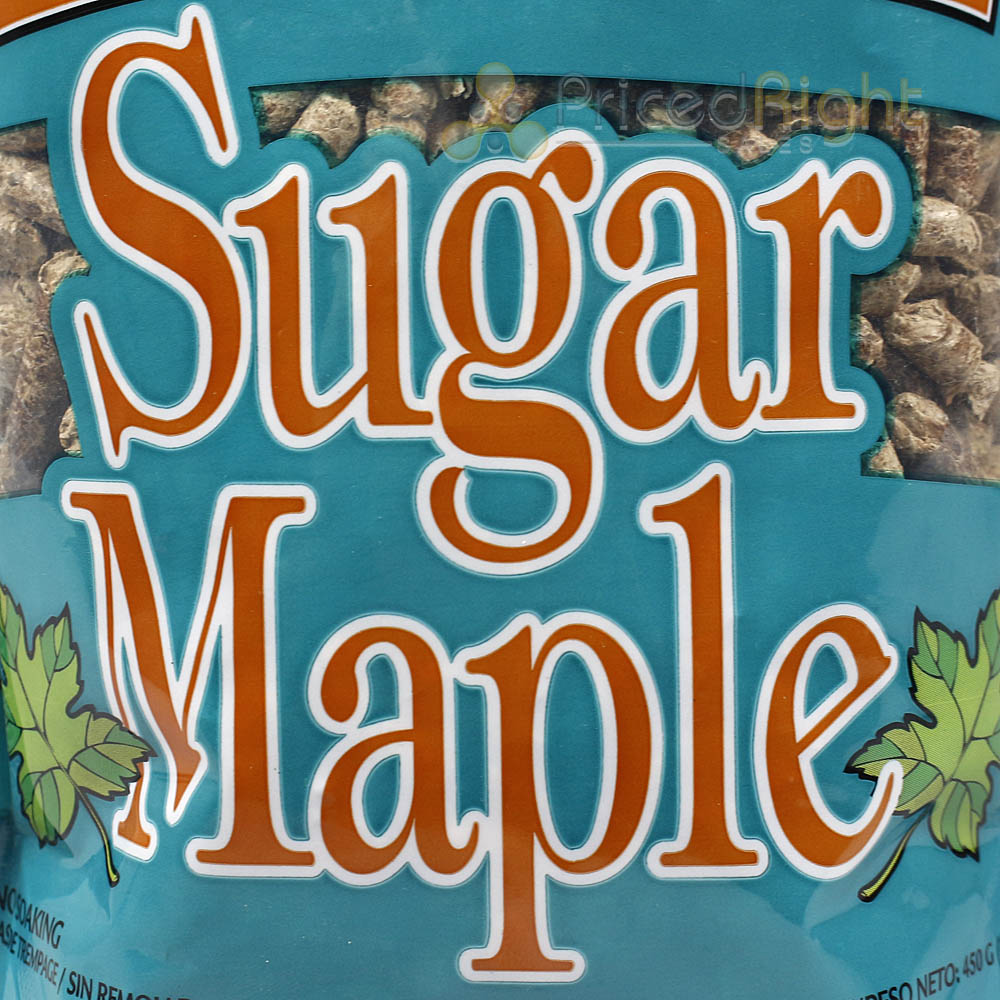 BBQr's Delight Sugar Maple Pellet Blend 1lb Grilling Smoking Pellets All Natural