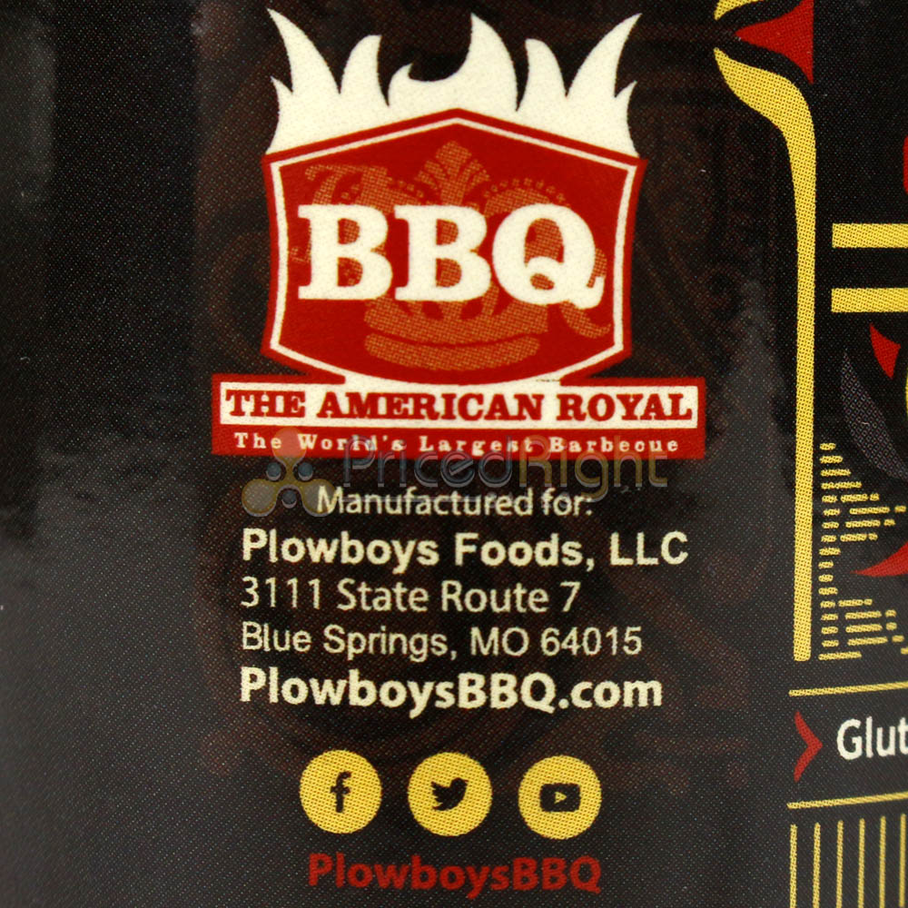 Plowboys Yardbird Seasoning Rub 7 oz. Bottle Award Winning Barbeque Spice Rub