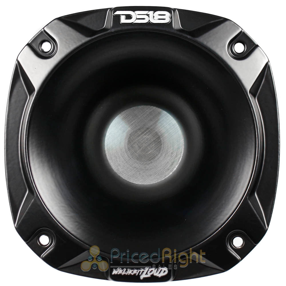 DS18 2" VC Compression Driver 8 Ohm Shallow Mount Aluminum Horn Black PRO-DKH1S