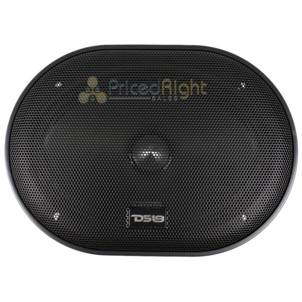 DS18 6x9" Full Range Bullet Speaker With Grill 500W 4 Ohm Neodymium PRO-FR69NEO