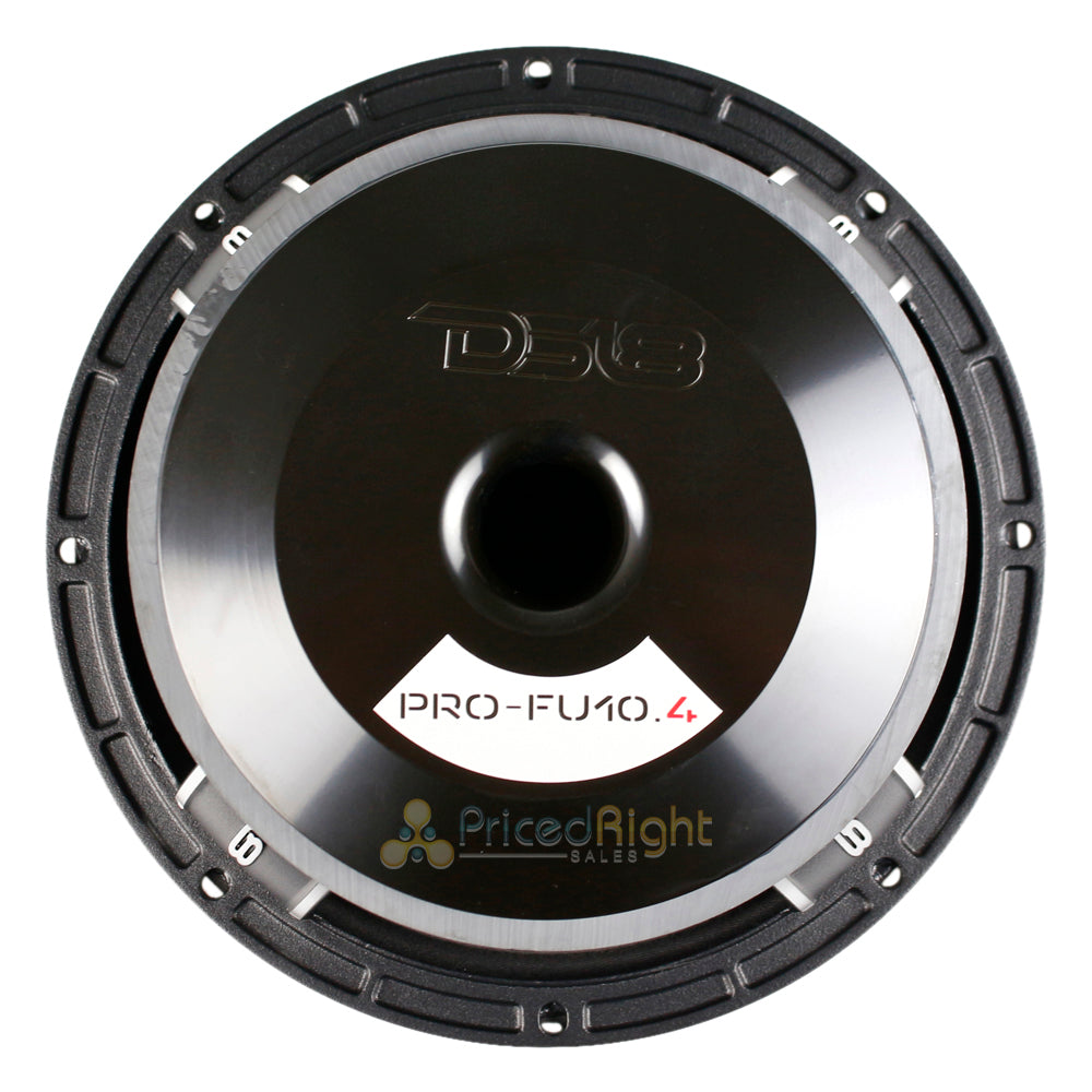 DS18 10" Midrange Speaker 800W Max 400W RMS 4 Ohm Mid Loudspeaker PRO-FU10.4