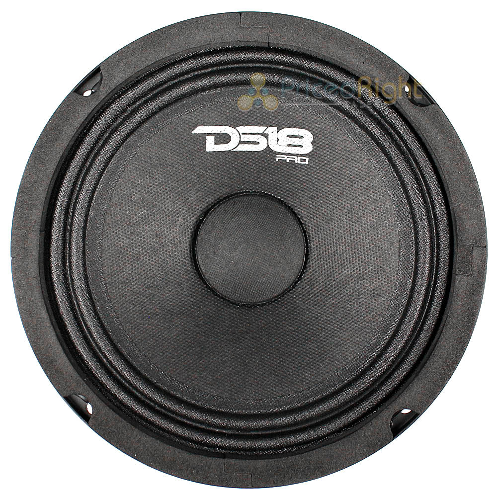 DS18 PRO-GM6 6.5 Inch Classic Midrange Loud Speakers 8 Ohms 480 Watts Max 2 Pack