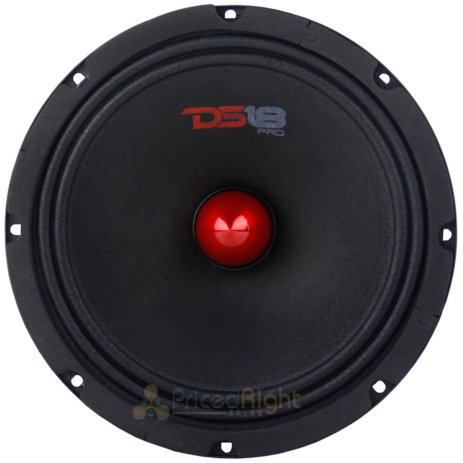 4 Pack DS18 8" Inch Midrange Loudspeaker 580 Watt Max Bullet 4 Ohm PRO-GM8.4B