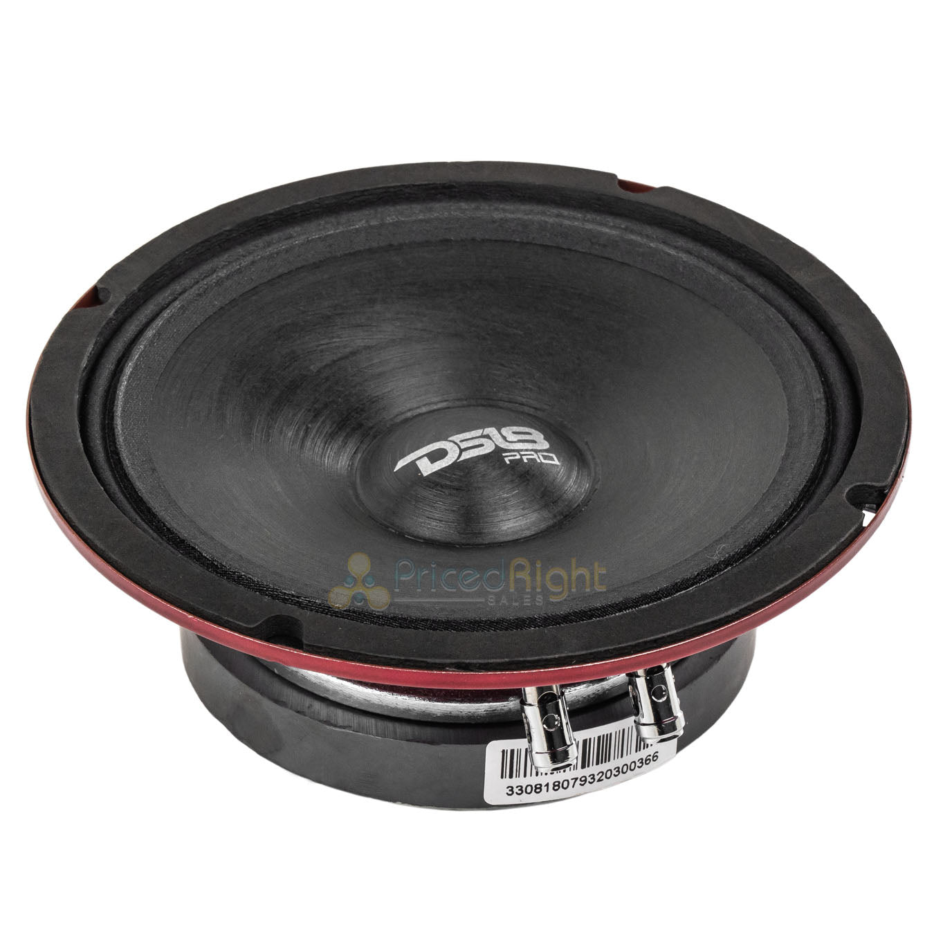 DS18 PRO-SM6.2 6.5" Motorcycle Midrange Speaker 400W Max 2 Ohm IP66 Rated 2 Pack