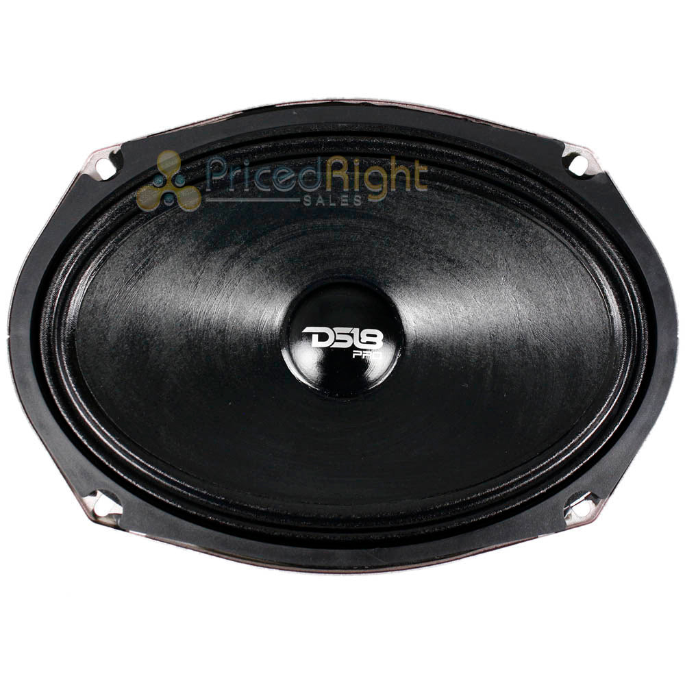 DS18 6x9" Midrange Speaker 500 Watts 2 Ohm Water Resistant Motorcycle PRO-SM69.2