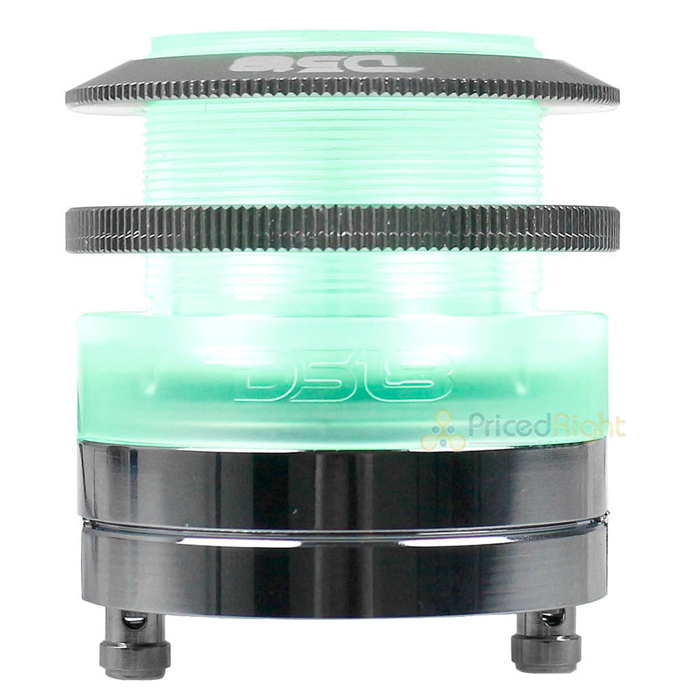 DS18 2.3" Neodymium Super Bullet Tweeter RGB LED 200 Watts 4 Ohm PRO-TW7L Single