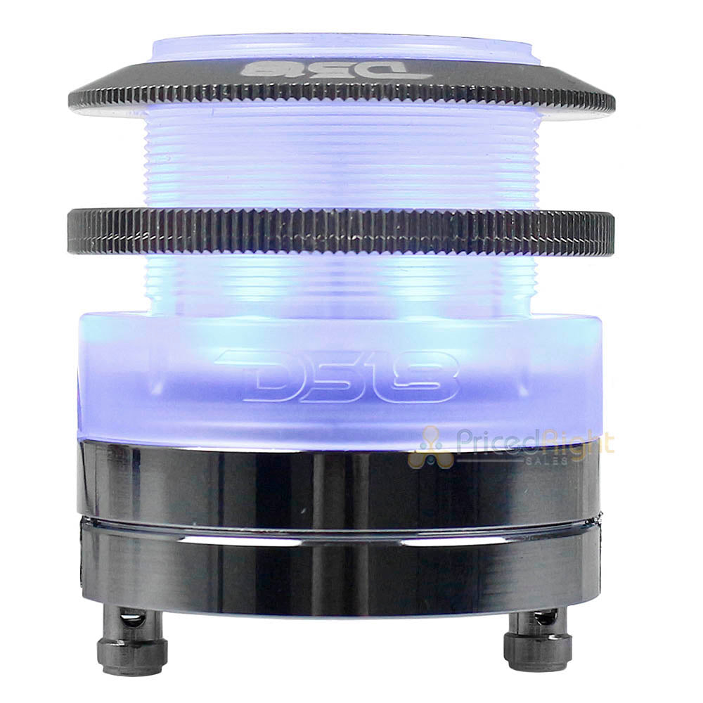 DS18 2.3" Neodymium Super Bullet Tweeter RGB LED 200 Watts 4 Ohm PRO-TW7L Single