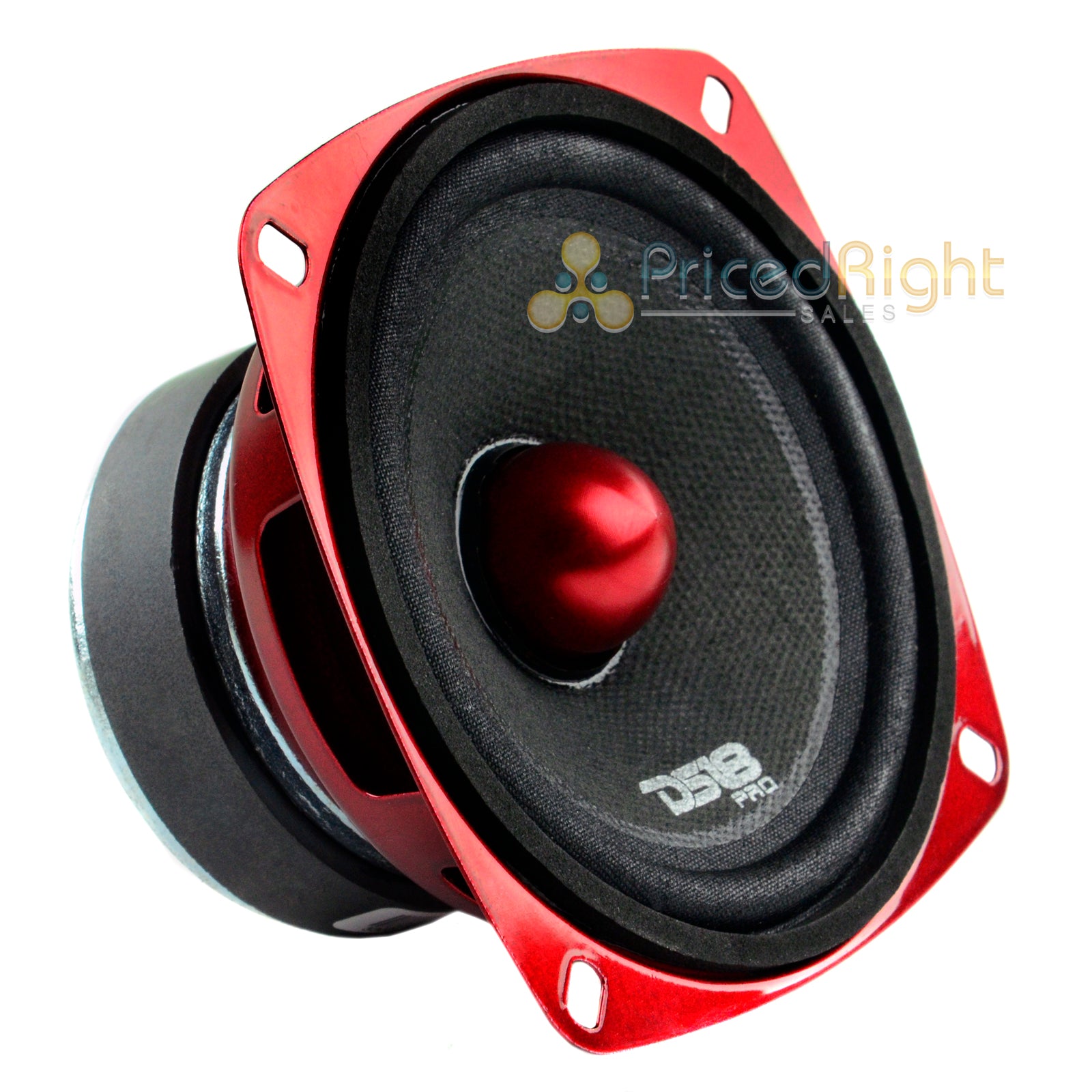 2 DS18 PRO-X4.4BM 200W Max 4" Midrange Speakers Loudspeaker With Bullet 4 Ohm