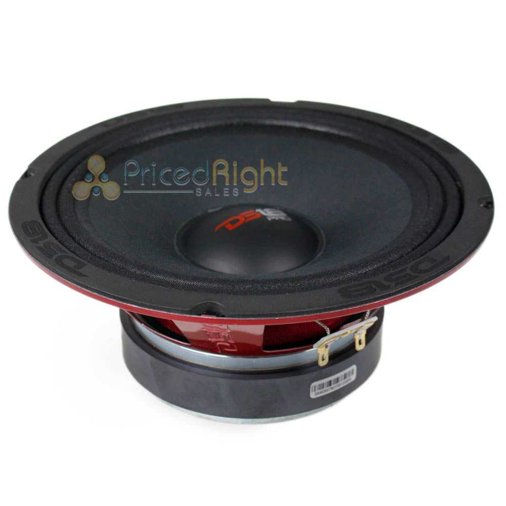 DS18 8" Mid Range Speaker 550 Watts Max 4 Ohm Loudspeaker Car Audio PRO-X8.4M