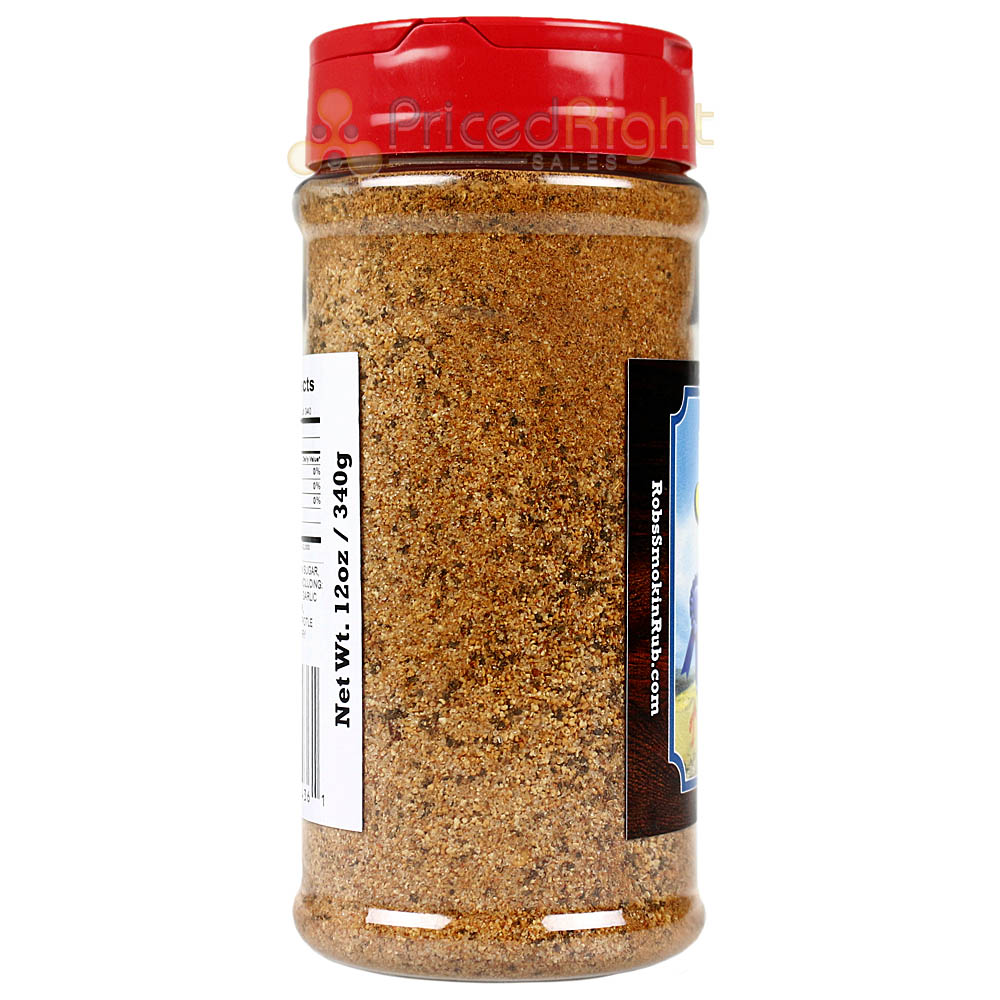 Rob's Smokin Trainwreck SMC Rub Seasoning All Purpose 12 Oz Bottle RB00111