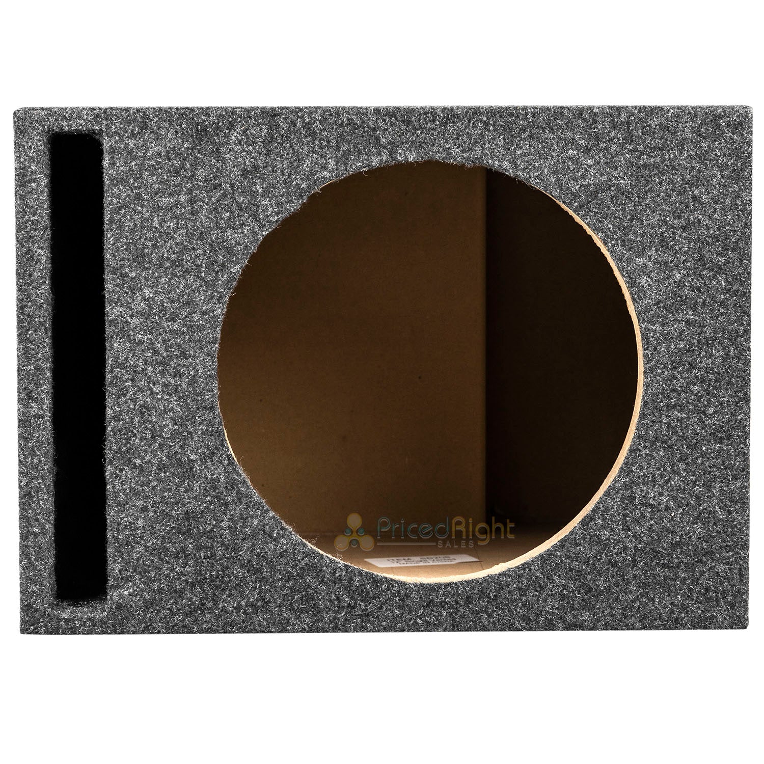 Single 12" Ported Subwoofer Box Enclosure 1" MDF Vented Sub Box RI Audio RI208