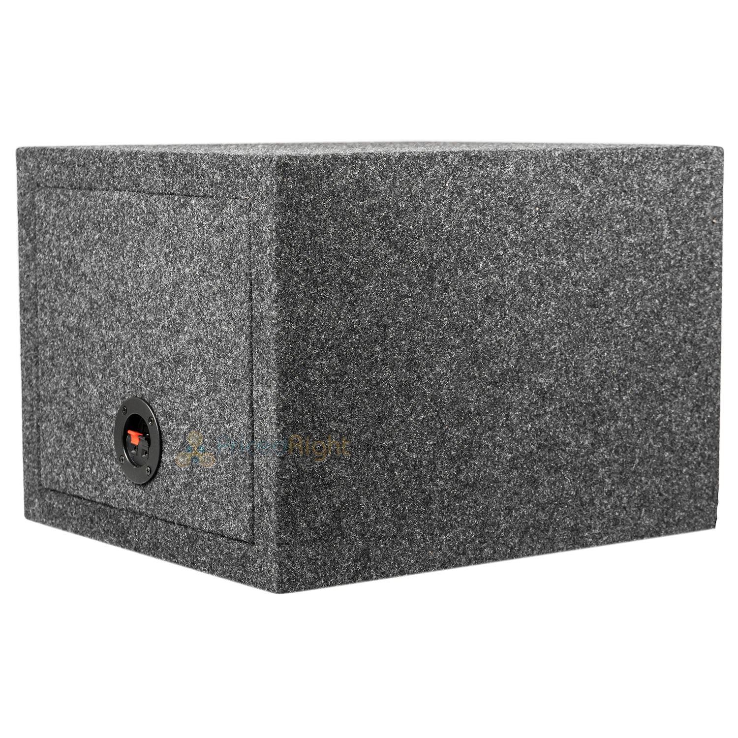 Single 12" Ported Subwoofer Box Enclosure 1" MDF Vented Sub Box RI Audio RI208