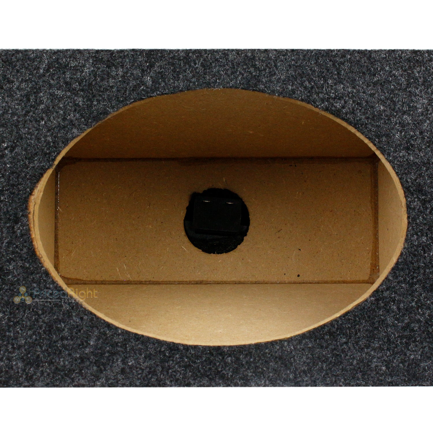 RI Audio Quad 6" X 9" Speaker Wedge Subwoofer Box With 3/4" MDF Construction