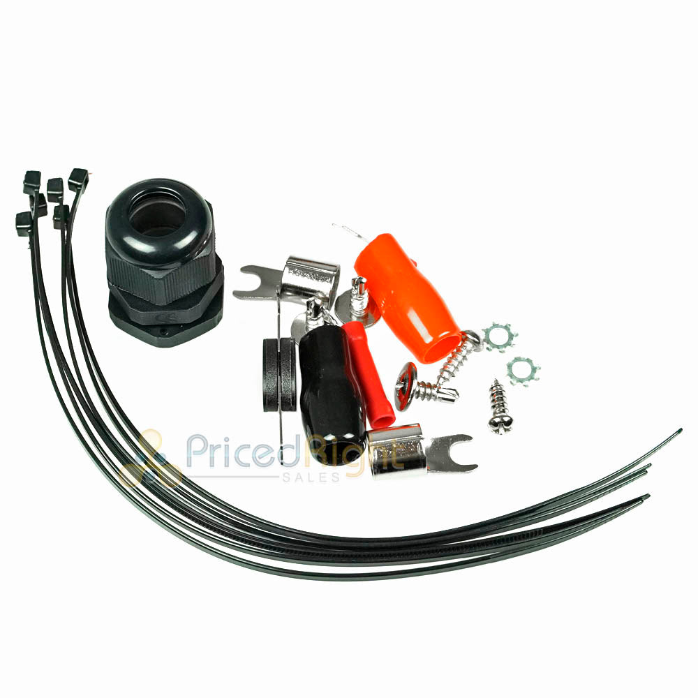 Rogue 16.5ft 4 Gauge Amplifer Install Wiring Kit OFC Wiring Rogue Series RPAK4