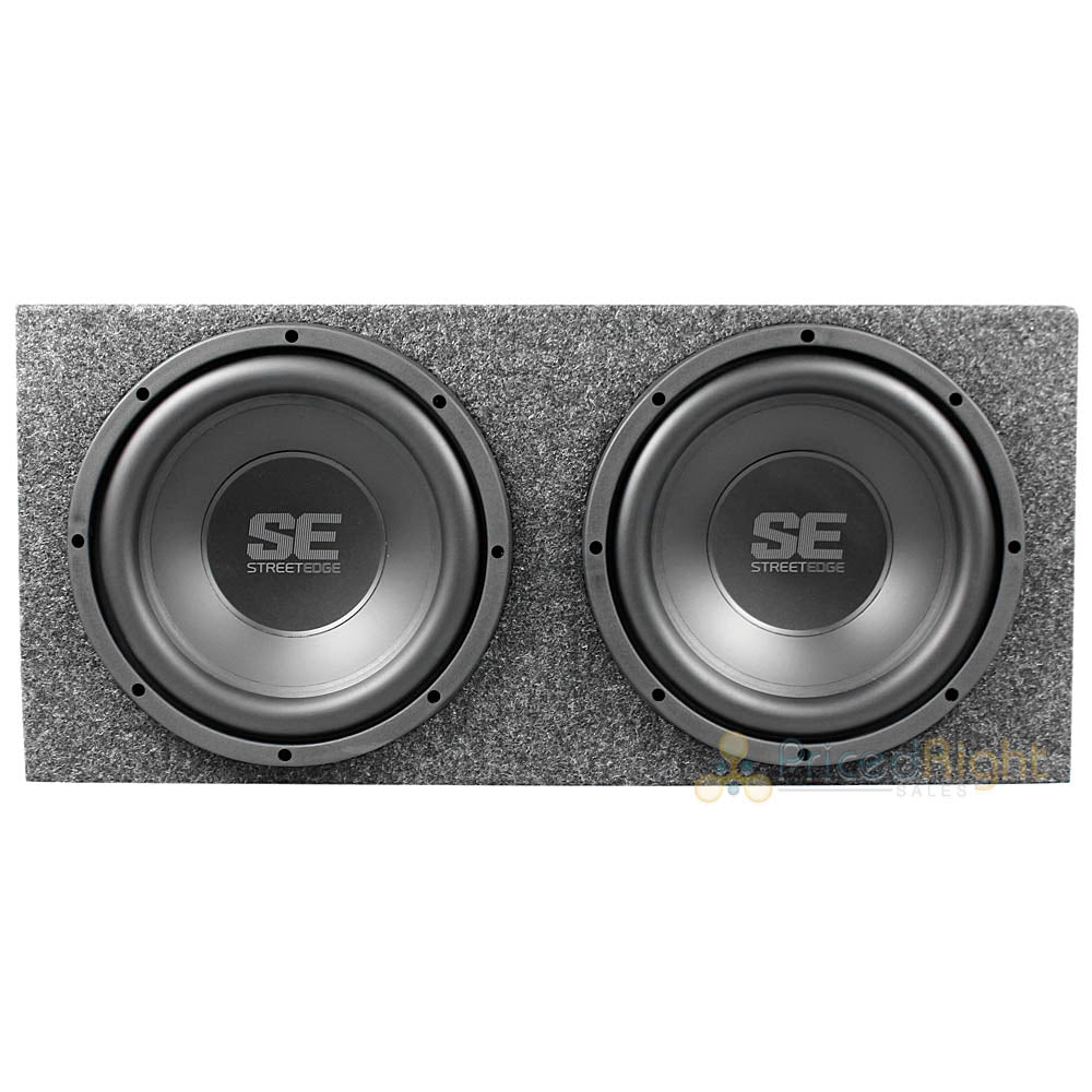 Memphis Audio Dual 10" Ported Enclosure with Amplifier Package Street Edge SE210