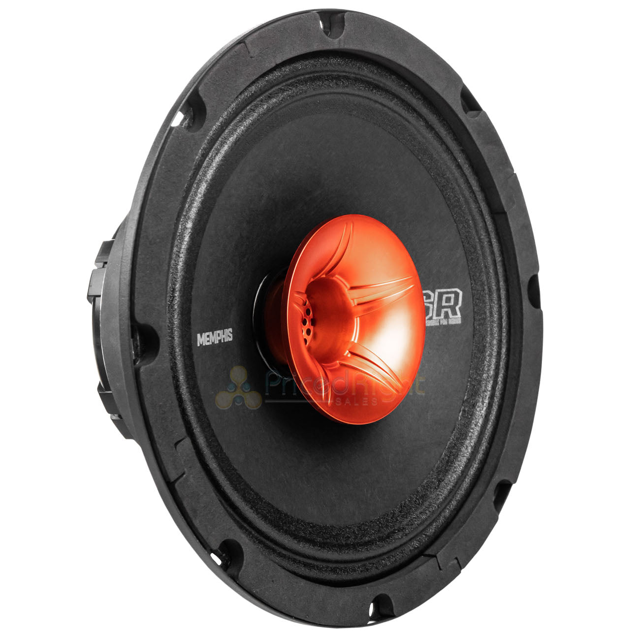 Memphis Audio 8" Pro Coaxial Speaker 350W Max 4 Ohm Street Reference SRXP82WT