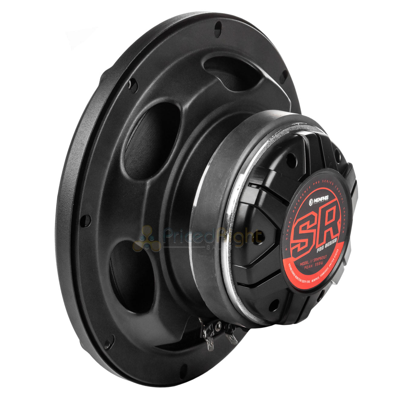 Memphis Audio 8" Pro Coaxial Speakers 350W Max Street Reference SRXP82WT 2 Pack