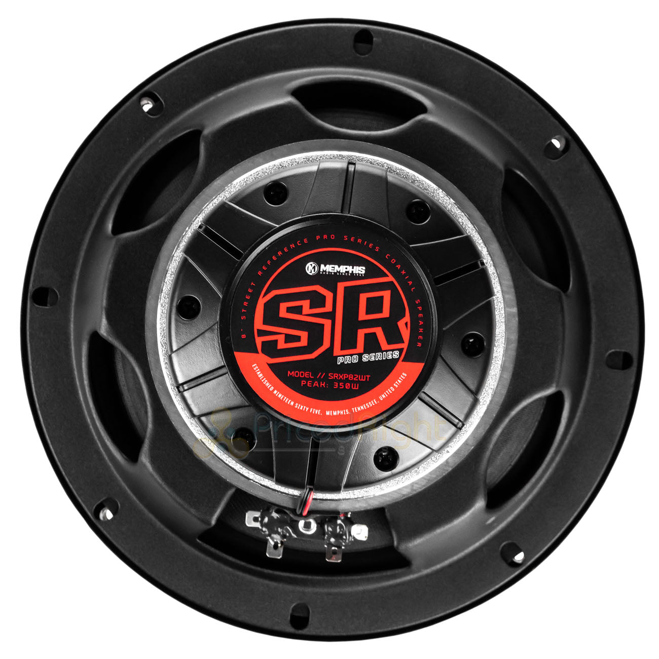 Memphis Audio 8" Pro Coaxial Speakers 350W Max Street Reference SRXP82WT 2 Pack