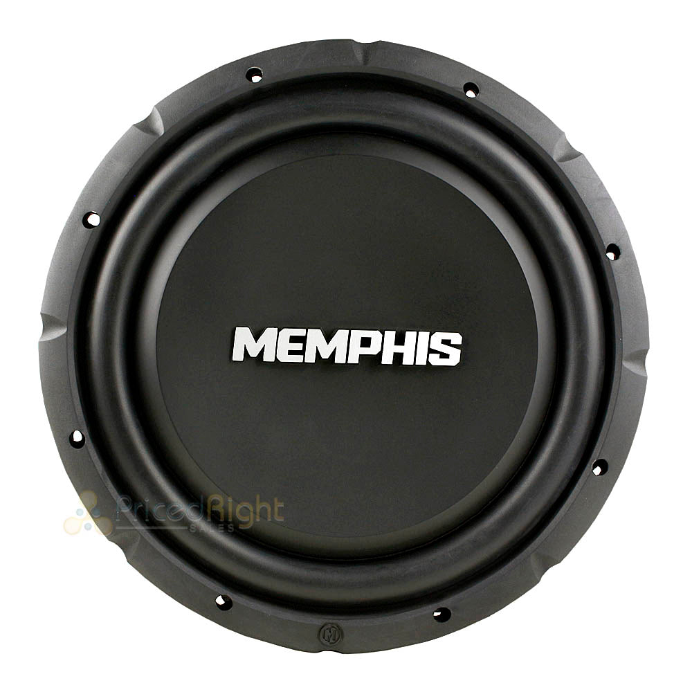 Memphis Shallow 12" Subwoofer Dual 4 Ohm Street Reference 500 Watts SRXS1244 Sub