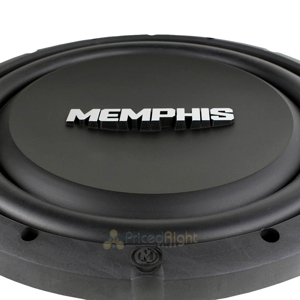 Memphis Shallow 12" Subwoofer Dual 4 Ohm Street Reference 500 Watts SRXS1244 Sub