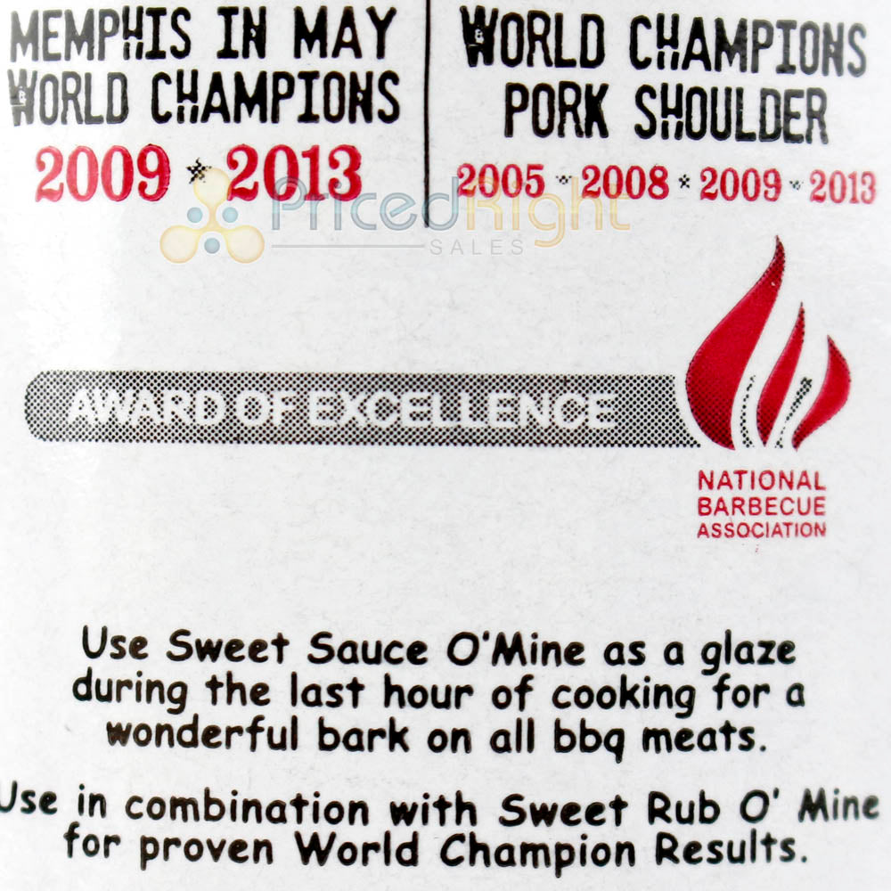 Lamberts Sweet Sauce O' Mine Original Barbeque Sauce 20.3 Oz Award Winning Blend