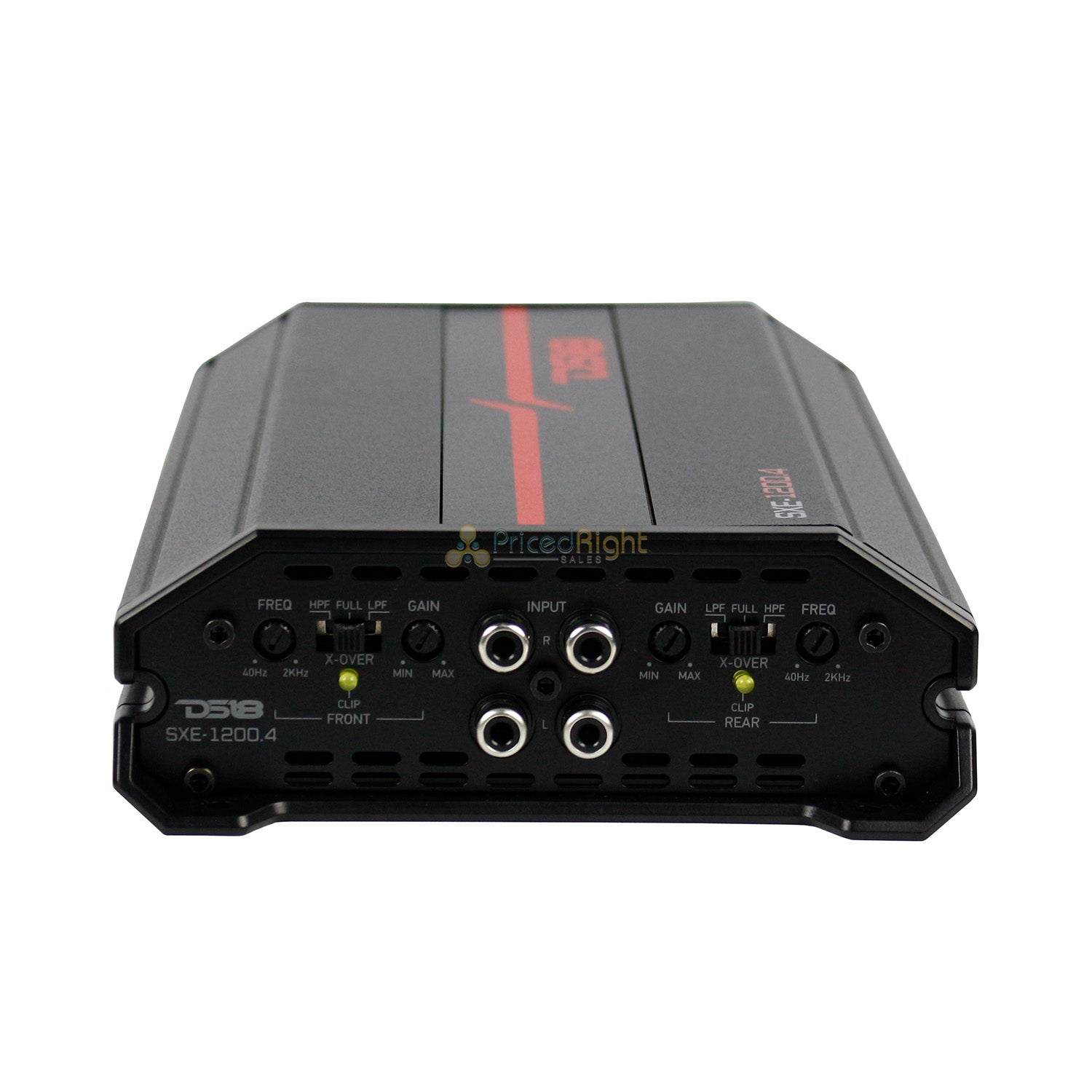 DS18 Full Range 4 Channel Amplifier 60x4 RMS 4 Channel Amp 1200W SXE-1200.4/BK