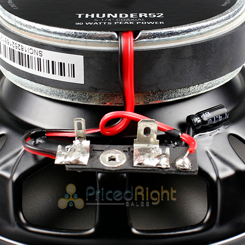 5.25" Coaxial Speakers 2 Way 45W RMS 4 Ohm MTX Audio Thunder Series THUNDER52