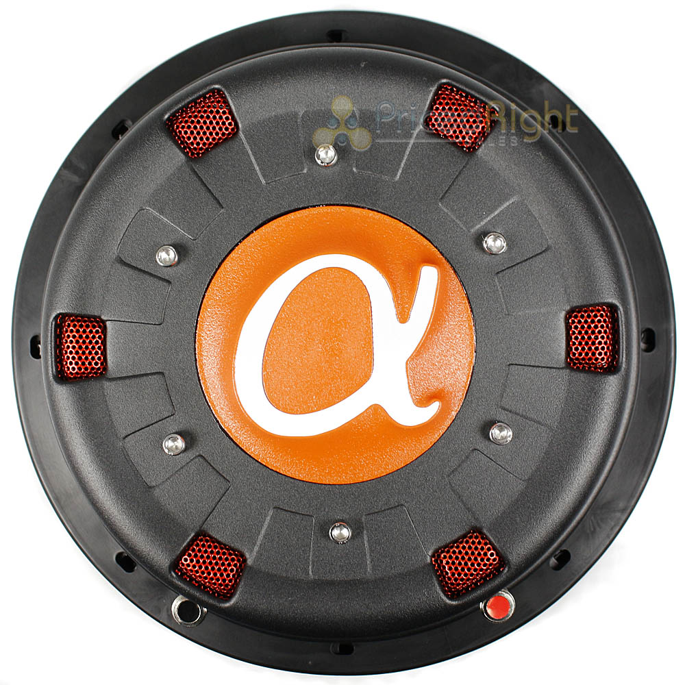 Alphasonik 10" Shallow Subwoofer 1200 Watts Max 4 Ohm Treis 300 Series TSW310