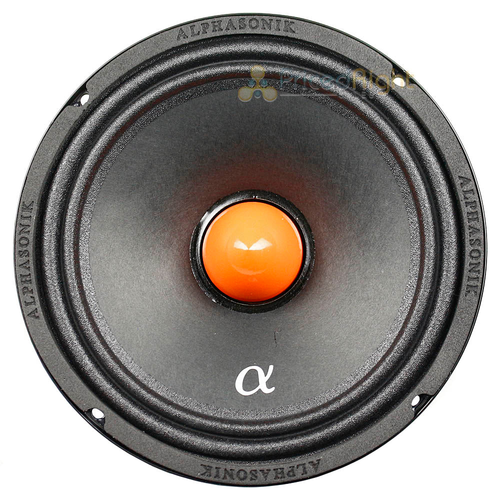 Alphasonik 6.5" Midrange Speakers Low Profile 1200W 4 Ohm Venum Series VNM654