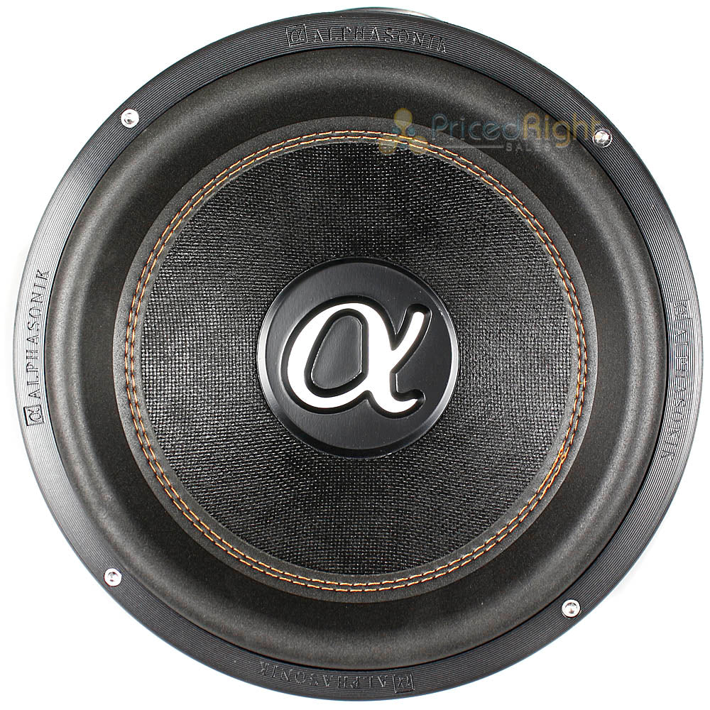 Alphasonik 12" Subwoofer 3600W Max Dual 4 Ohm Venum 800 Series VSW812 Single